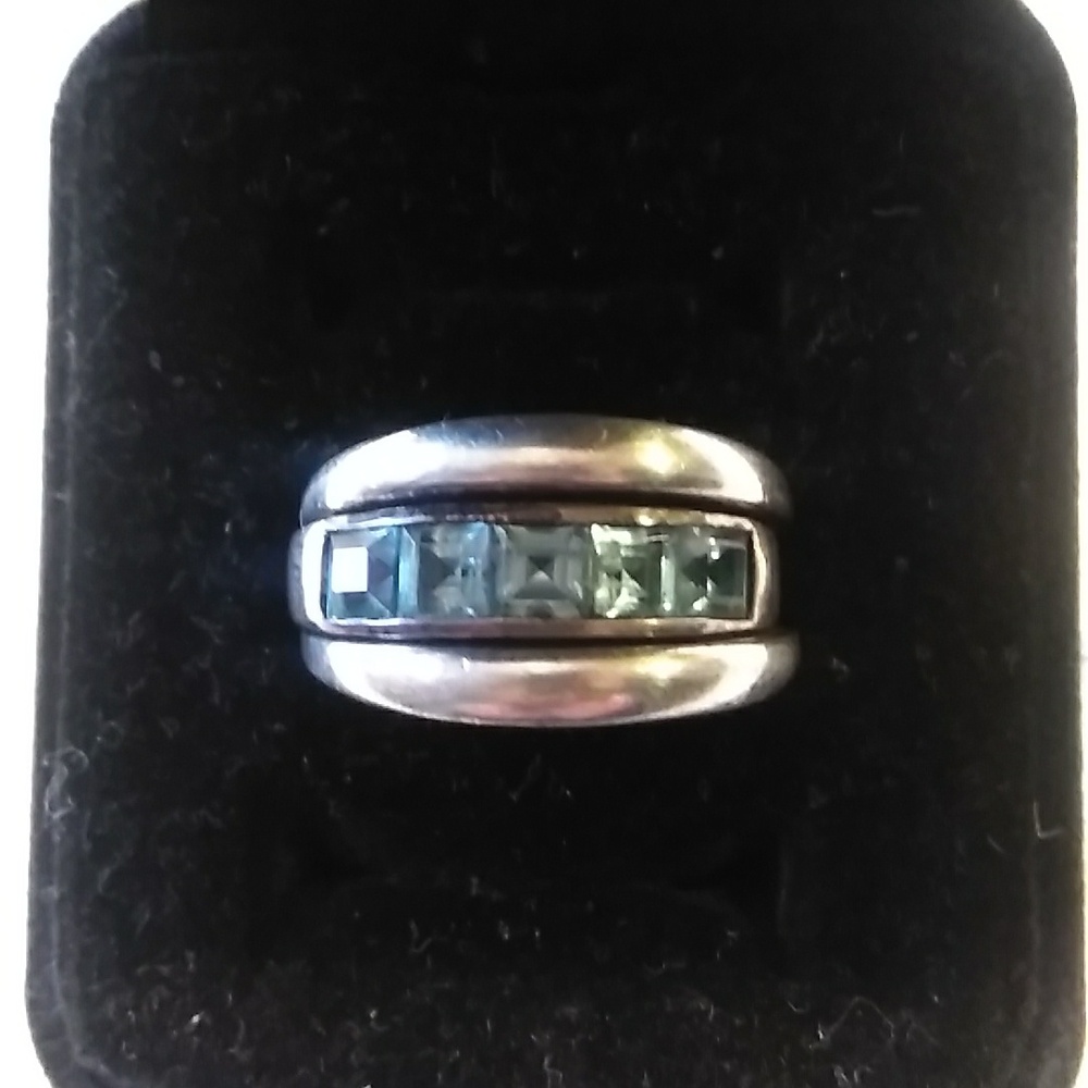 SILVER 2-IN-1 RING - Picture 2 of 5